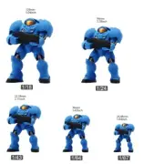 Resin 1/18 1/24 1/43 1/64 1/87 Mecha Miniature Figures Painted Mini Doll Toys