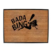 Bada Bing - Funny Novelty Doormat Man Cave Floor mat