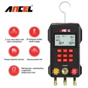 Digital Manifold Gauge set Refrigeration Tester Air Vacuum Pump HVAC AC A/C Temp