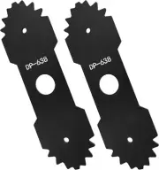Lawn Mower Edger Blade with Teeth Compatible with Ryobi Edger RY13050 RY13050A