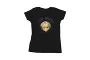 Guardians Of The Galaxy Womens/Ladies Groot Varsity Cotton T-Shirt (Black) - UTBI22518