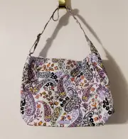 Vera Bradley Maddalena Paisley Soft Hobo Shoulder Bag