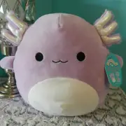 NWT Squishmallows 12" Monica the Purple Axolotl KellyToys 2021