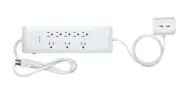 Power Strip with Extendable USB Hub-Globe Electric-NEW-Power Surge Protector