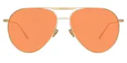 Linda Farrow CARTER LFL999 C4 Men's Sunglasses Gold Size 65