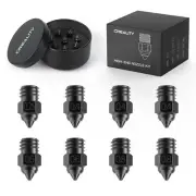 Creality 3D Printer Nozzles Kit, 8PCS High-end Hardened Steel Printer Nozzles...