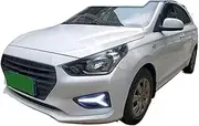 LED DRL Daytime Running Light Fog Lamp 12V Car Running Lights Compatible With Hyundai Accent Solaris Verna 2017-2020(White yellow blue)