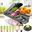 16 Piece in 1 Multifunctional Vegetable/Fruit Chopper Slicer Shredder