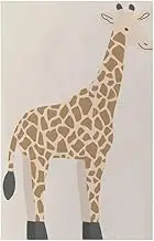 Ginger Ray 'Let's Go Wild' Jungle Theme Eco Friendly Giraffe Shaped Paper Napkins (Pack of 16)