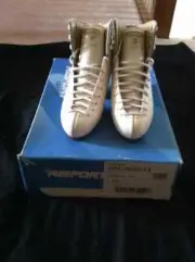 NEW Risport Super Cristallo Ice Figure Roller Skates Skating Boot Womens 3.5 B
