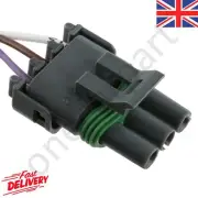Water Resistant 3 Pin Connector For Opel Frontera Kadett Monza Omega 1985 to 00