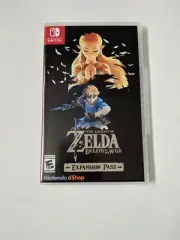 Legend of Zelda Breath of the Wild Expansion Pass Display Switch Game Case