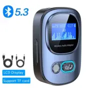 2 in 1 Bluetooth 5.3 Adapter Wireless Audio Transmitter Receiver for PC TV MP3
