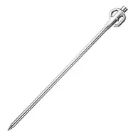 Dog Tie Out Cable - Rotating Hook Shock Spring, Dog Tie Out Stake Dog anchorr | 360° Swivel Heavy Duty Dog Stake, fre Swivel Dog Chain for Small to Large Dogs Yard Camping Park Outdoors