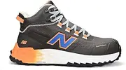 [New Balance] Cremorne Mid Composite Toe Shoes for Men - Fresh Foam Work Shoes with Debris-Free Construction and at Tread Traction Outsoles, EH Rated