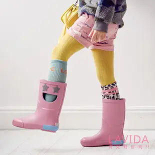 【法國BOXBO】時尚兒童雨靴-我愛閃爍星 BOXBO雨鞋 兒童雨鞋 小朋友雨鞋 法國雨鞋
