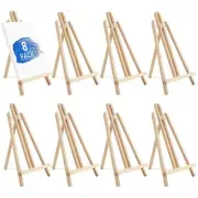 16 Inch Wood Easel Stand, Tabletop Display Stand A-Frame Artist Easel for Pai...