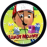 Handy Manny Wall Clock 12" Large Personalized option with adding names E133