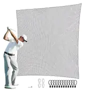 10x10ft Golf Practice Net Indoor Hitting Net for Baseball Hockey Soccer