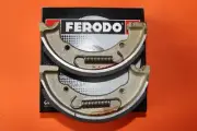 TRIUMPH T20 TIGER CUB FRONT REAR FERODO BRAKE SHOE SET WITH SPRINGS 37-0977