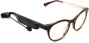 Bluetooth Smart Glasses UV400 Wireless Audio Stereo Sunglasses Headsets Music Eyeglasses Unisex Light Brown