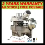 Turbo Charger+Genuine Oil Feed Pipe For Mitsubishi Challenger 4D56 2.5L VT16