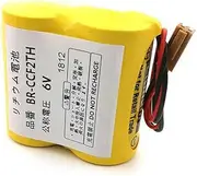 QULONG (1-Pack BR-CCF2TH 6V 5000mAh Non-Rechargeable Disposable Lithium Battery Replacement for A98L-0001-0902, A98L-0031-0006 ﻿