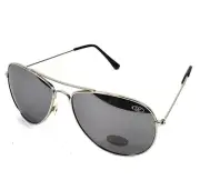 One Way Mirror Aviator Sunglasses * UV400 * Shatter Resistant * unisex * Mirror