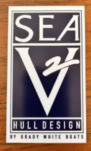 Grady white Boat SeaV2 Replacement Sticker High Quality Fits Many Years & Models