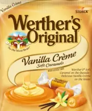 Werther's Vanilla Creme Soft Caramel 2 Pounds Candy Wrapped Candies