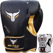 Mytra Fusion Boxing Gloves 10oz 12oz 14oz 16oz Boxing Gloves for Training Pun...