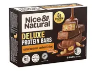 Nice & Natural Deluxe Protein Bar Salted Caramel Cashew & Choc 5 Pack 200g