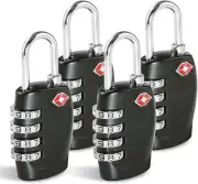 TSA Approved Luggage Combination Locks, T Tersely 4 Digit Combination Padlock...