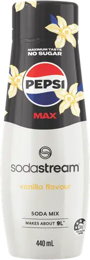 Sodastream Pepsi Max Vanilla Flavour Mix 440ml
