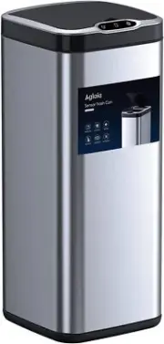 Aglaia Kitchen Trash Can, 8 Gallon Automatic Trash Can with Lid, Motion Sensor