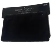 Robert Stanley Black Velvet 100% Cotton Table Runner 14” X 72” Holiday