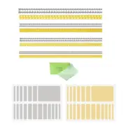 46pcs Rings Silicone Holder Rings Size Adjuster Prevent Jewelry from Slipping