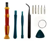 11pc Smartphone Tablet Opening Precision Screwdriver Pry Electronics Repair Kit
