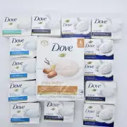 17-Pack Dove Soap Bar Original, Gentle Exfoliating, Sensitive Skin & Shea Butter