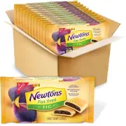 Newtons Whole Grain Fig Bars - 12 Packs of Delicious Soft & Chewy Cookies
