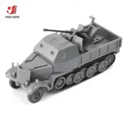 1/72 SD.KFZ.7/2 Half Track Anti-aircraft Armoured Vehicle Assemble Model Painted