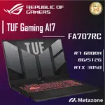 【源域】TUF GAMING A17 FA707RC R7/3050/17.3吋/ASUS華碩電競