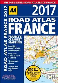 在飛比找三民網路書店優惠-Road Atlas France 2017