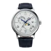 Orient Sun and Moon RA-AK0802S30B Classic Leather Automatic Mens Watch