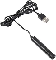 FUNNETOYU 1Pc Microphone for Computer Mini Black Mic with Easy Operation Durable Design for Streaming Gaming and Recording Practical Computer Accessory