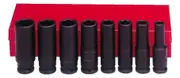 Ampro 3/8" Drive Imperial Deep Impact Socket Set 8 Piece A5602