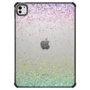 iPad Pro 11-inch (M4) iPad Impact Case Colorful Ombre Sparkly Glitter Burst