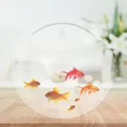 Aquarium Wall-Mounted Plant Pot 2pcs Bubble Fish Tank Transparency Fish Bowls