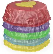 Stackable Balance Stones for Children - Funny Stepping Stones for Children's Obstacle Course, Colourful Rainbow Balance Stones for Physical Activity and Coordination Development
