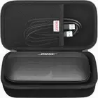 BOVKE Hard Travel Speaker Case for Bose SoundLink Flex Bluetooth Black